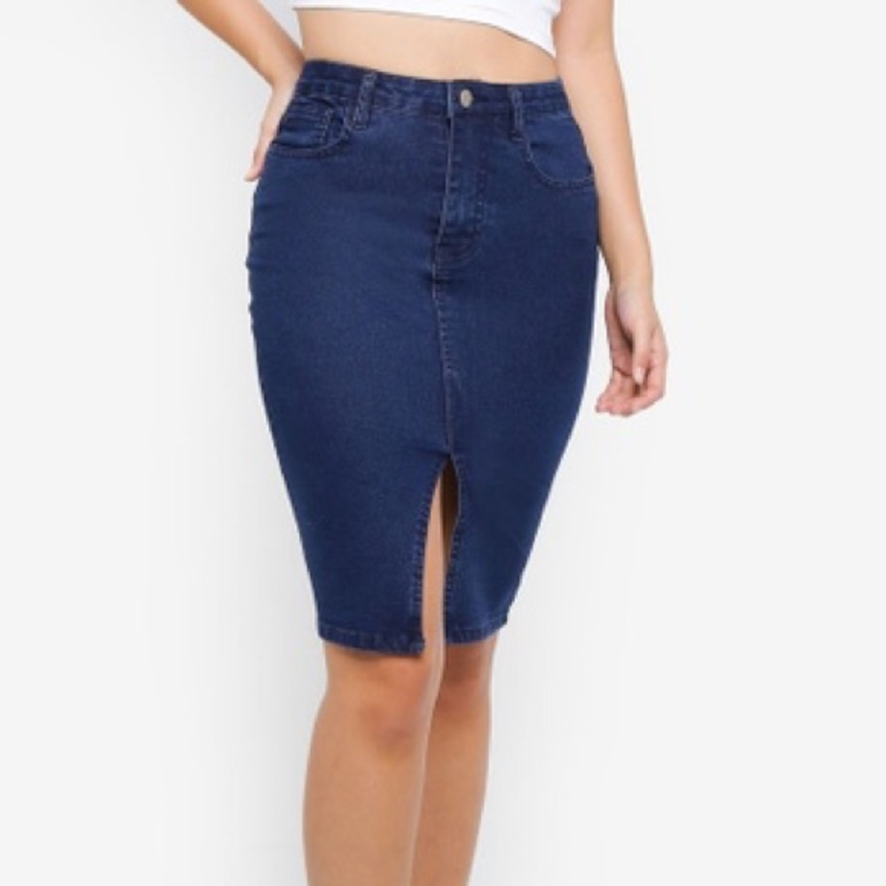 Banana Republic Jean Skirt NWOT